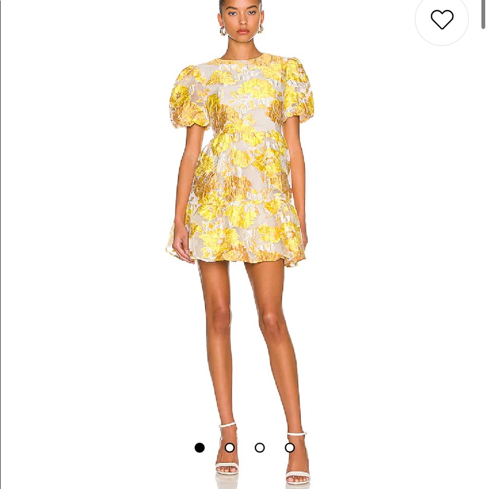 ELLIATT Progressive Dress in Marigold NEW with tags size M